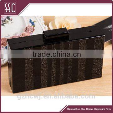 Fashion acrylic clutch bag , joint acrylic handbag & acrylic evening bag