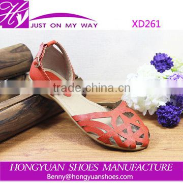 high fashion sandal for girls charming flat ladies shoes
