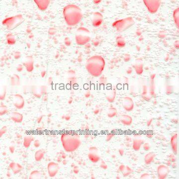 water transfer printing film waterdrop pattern GY173-1, width 100cm