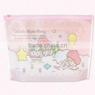 cartoon design adorable PVC toiletry bag with spacious volumes