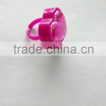 popular heart ring stamp for kids toy