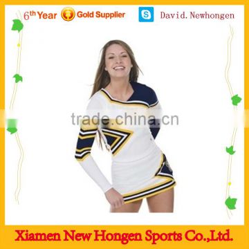 2014 cheap wholesale sublimation cheer uniforms ,girls cheer dance costumes