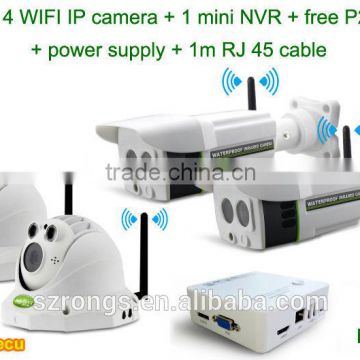 2014 new surveillance poe cctv camera with mini nvr kits(Kit B)