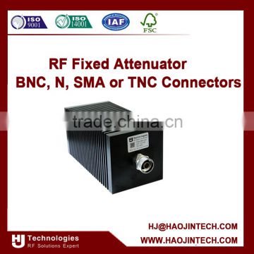 Model HJA50 50W Coaxial Fixed Attenuator made in china( -10/20/30/40dB-2G/5G/4G/6G)