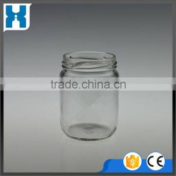 235ML GLASS JAR WITH STANDARD SHAPE ROUND JAR BOTTLE