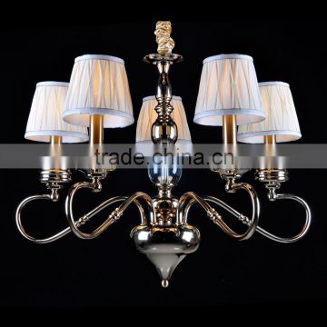Beautiful rustic glass chandelier lights