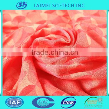 China supplier polyester plain dyed fabric for scarf/garment