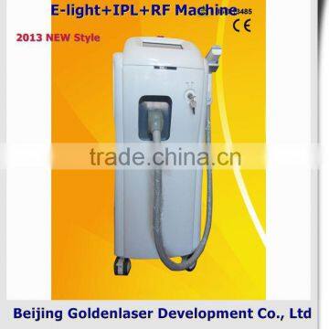 www.golden-laser.org/2013 New style E-light+IPL+RF machine portable mobile spa equipment