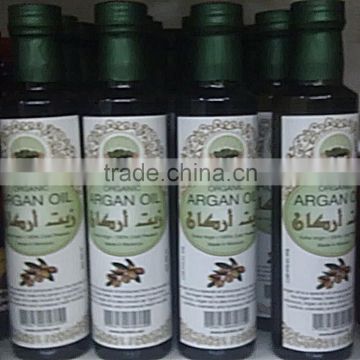 Organic Argan Oil for Culinary called Pressed 100% pure ECOCERT