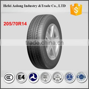 China well-known brand tyres, passenger car tire 205/70R14