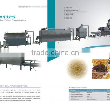 Made in China Stainless steel corn flakes extruder machine