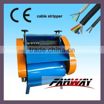 In stock stripper of scrap wire