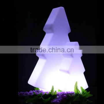 lighted Christmas cone tree with 16 color