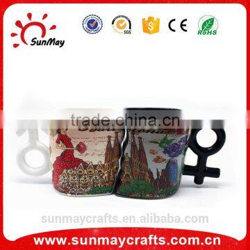 Wholesale custom hig quality ceramic lovers mugs for sale