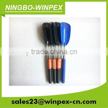 Plastic and stainless high quality and cheap Extendable Shoehorn can extends to 75cm