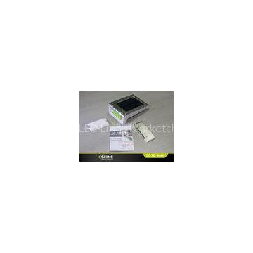High Bright Solar Motion Sensor Light With Removable Battery / Solar Sensor Lamp