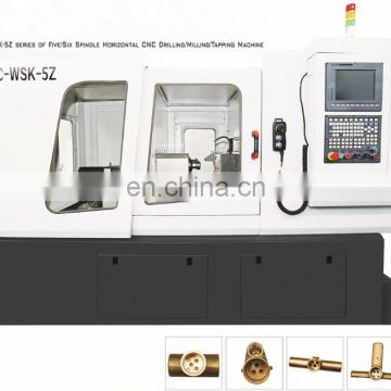 DL-AC-WSK Horizontal CNC core drilling machine for metal parts