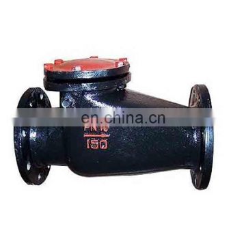 PN10 DN50 H44T-10 Grey Iron Body Flange Connection Swing Start Check Valve