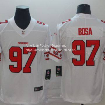 San Francisco 49ers #97 Bosa White Jersey