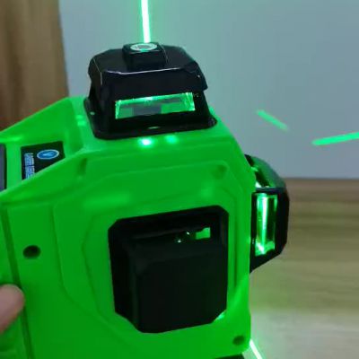Auto Leveling Measuring Tool Green Beam   16 Line Laser Level for Home Remodeling