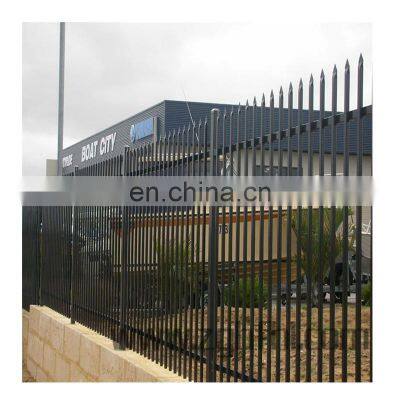 Hot Sales Decorative Zinc steel fence powder coated Garden Fence