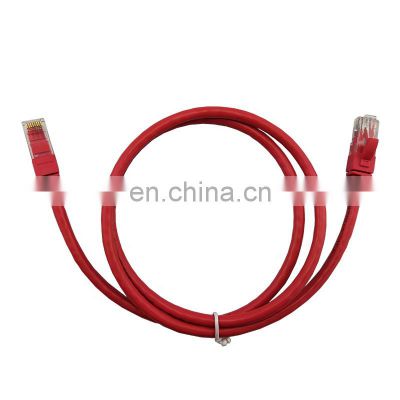 cat5e cat6 patch cord 7*0.16mm 7*0.18mm bare copper patch cable rj45 patch cord