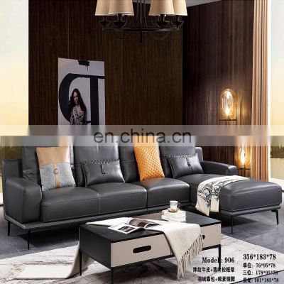 Simple Design Modern Sectional Sofa Set Furniture Living Room Leather Couch Sofas Designs