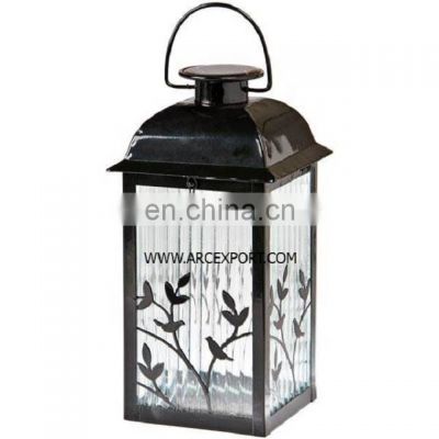 Black moroccan antique lantern