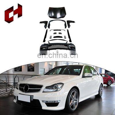 CH Brand New Material Svr Cover Front Rear Lip Fenders Bumper Body Kit For Mercedes-Benz C Class W204 11-14 C63