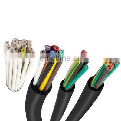 Kvv Kvvp Kvvr Rvvp Control Cable 2.5mm 450/750v Copper Wire Braided Screened Control Cable