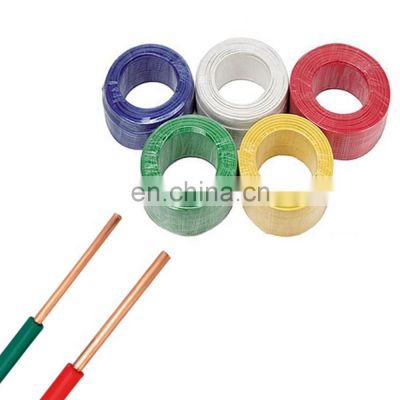Copper Stranded Flexible Pvc Insulated Electrical Wire Copper Wire Electric House Wire