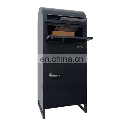 Free Standing Parcel Box Letter Delivery Box Big Package Receive Box