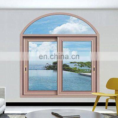 Hight Quality Aluminum Alloy french with mosquito aluminium sliding window philippines design Modern