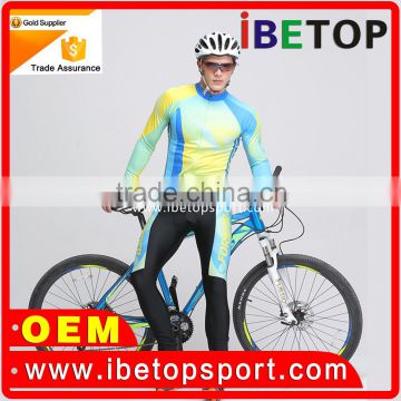 Custom Sportswear Cycle Clothing with Breathable Road Bicycle Bike Jersey Lightweight Padded Cycling Tights