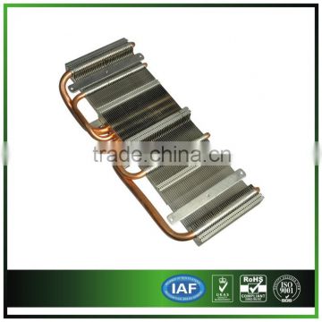 customized VGA card cooler with heat pipe