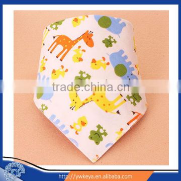 2016 New Pattern High Quality Cotton Bandana Drool Baby Bibs with 37 designs