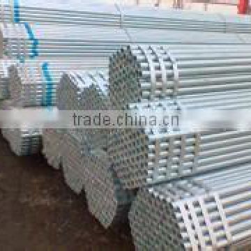 Astm hot dip galvanized steel pipe China manufacture