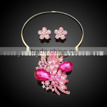 18k gold chain fashion earring necklaces