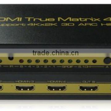 4k HDMI True Matrix 4 in 2out
