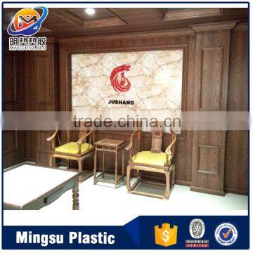 Import china products reinforced price pvc wall panel for conference room