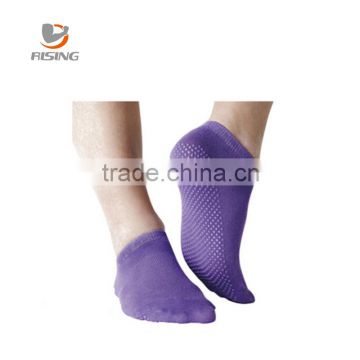 Fashion Sweat-absorbent Cotton Full Toe Yoga Non-slip Socks, yoga toe professional non-slip socks, Fashion Grip Yoga Toe Sock