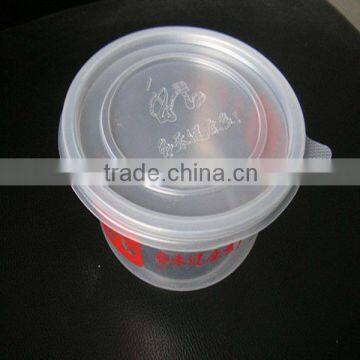 500ml pp clear plastic bowls with lid , beer pong cup