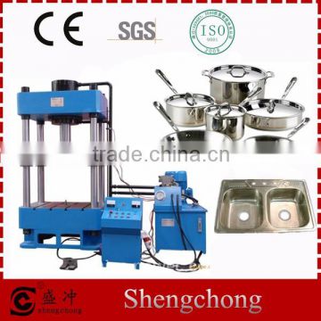 Hot sale Stainless Steel bowl and pot metal sink hydraulic press machine