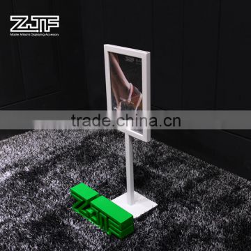ZJF Simple wood display business postcard