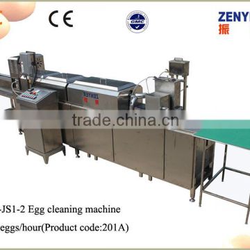 low-consumption egg washing machine with candler