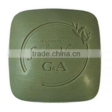 Beauty green tea facial organic handmade soap with Uji matcha extract