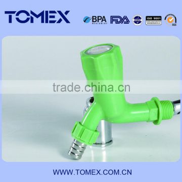 Good quality and cheaper price plastic water faucet with green color