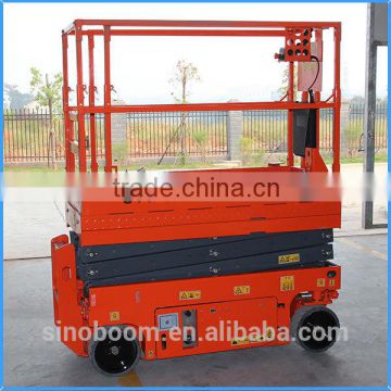 4m lifting height mini electric scissor lift for sale made in China