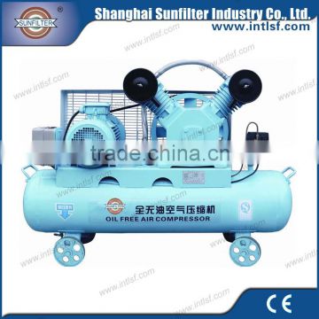 Senior grade Shanghai oil free piston dental air compressor