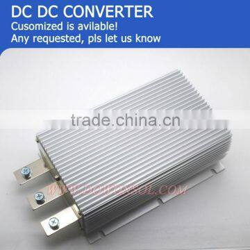 720W dc dc car converter 24V to 12V 60Amax Waterproof Low Heat High power